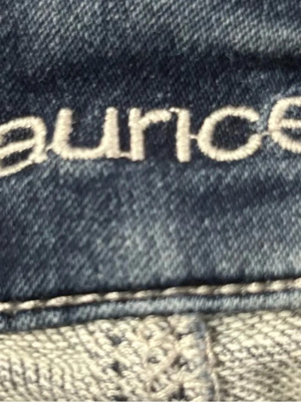 Maurices Dark Wash Ripped Skinny Jeans
